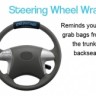 Steering Wheel Reminder Wrap